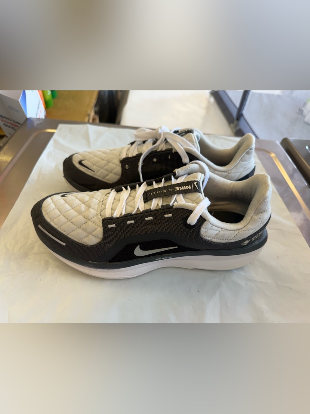 “SIZE 12” Nike Winflo 11 Gore-Tex Anthracite Black Photon Dust Metallic Silver